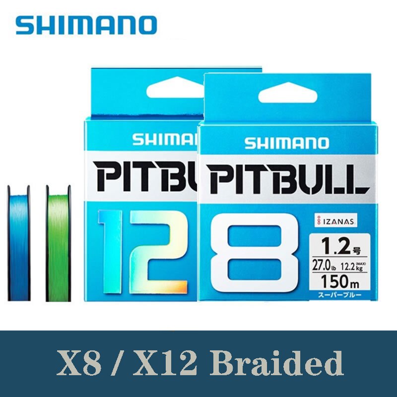 100%  SHIMANO PITBULL 150M 200M X8 X12 ׸..